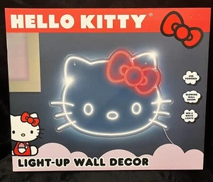 Hello Kitty Large LED Light Up Wall Decor 23" X 16" New in Box Great Gift Idea! - Picture 1 of 5