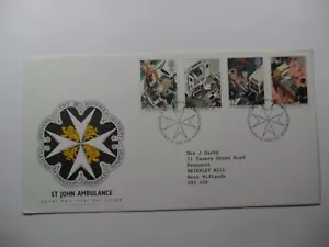 STAMPMART : ENGLAND GB 1987 ST JOHN AMBULANCE SERVICE FIRST DAY COVER - Picture 1 of 3