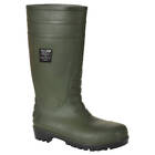 Portwest Total S5 Safety Wellington Boots Green Size 6