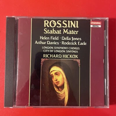 Richard Hickox / Rossini Stabat Mater CD Album Chandos 1989 Made In Austria - Image 1 of 4