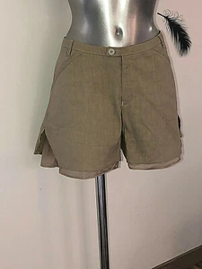 Pretty Shorts Linen Beige Mc planet Size 42 Fr 10 USA New Label - Picture 1 of 3