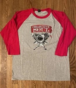 Y2K Collective Soul Band Baseball Raglan Tee Small or Large - Picture 1 of 10