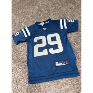 Camiseta de fútbol vintage Reebok NFL Colts Addai 29 niños pequeña - Imagen 1 de 7
