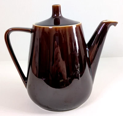 Villeroy & Bosh Coffe Pot Brown Mid-Century Modern - Image 1 of 4