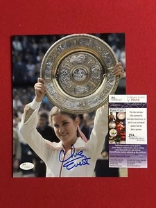 Chris Evert, "Autographed" (JSA) 8 x 10 Photo - Picture 1 of 1