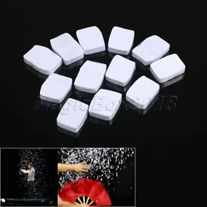 12Pcs Snowflakes Finger SnowStorm White Paper Kid Magic Trick Prop Toy Illusion - Picture 1 of 10