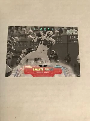 2014 Upper Deck Davante Adams RC preto e branco SSP #d 2/10 Packers novato raro  - Imagem 1 de 3