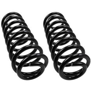Moog Problem Solver Rear Coil Springs Pair For Avalanche Suburban Tahoe Yukon - Picture 1 of 5