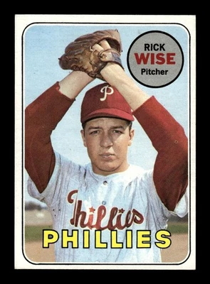 1969 Topps Set Break #188 Rick Wise Sin precio base como nuevo *BNCARDS* Foto 1 de 2