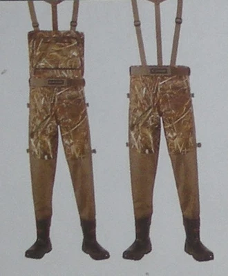 Lacrosse 700082M-10 Alpha Swamp Fox Breathable Neoprene Camo Wader Size 10 - Image 1 of 4