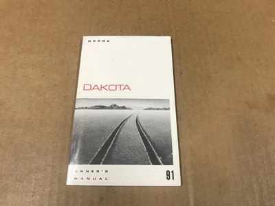 Dodge Dakota 1991 de colección manual del propietario/operador Foto 1 de 4