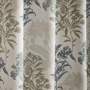 Laura Ashley Tenby Paar gefütterte Ösen Verdunkelungsvorhänge, Seaspray B167 L137 cm - Bild 1 von 4