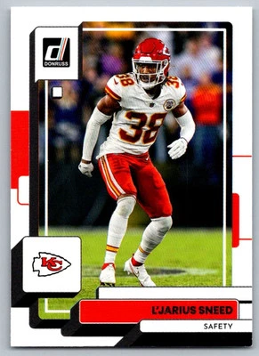 2022 Donruss L'Jarius Sneed Kansas City Chiefs #278 - Image 1 of 2