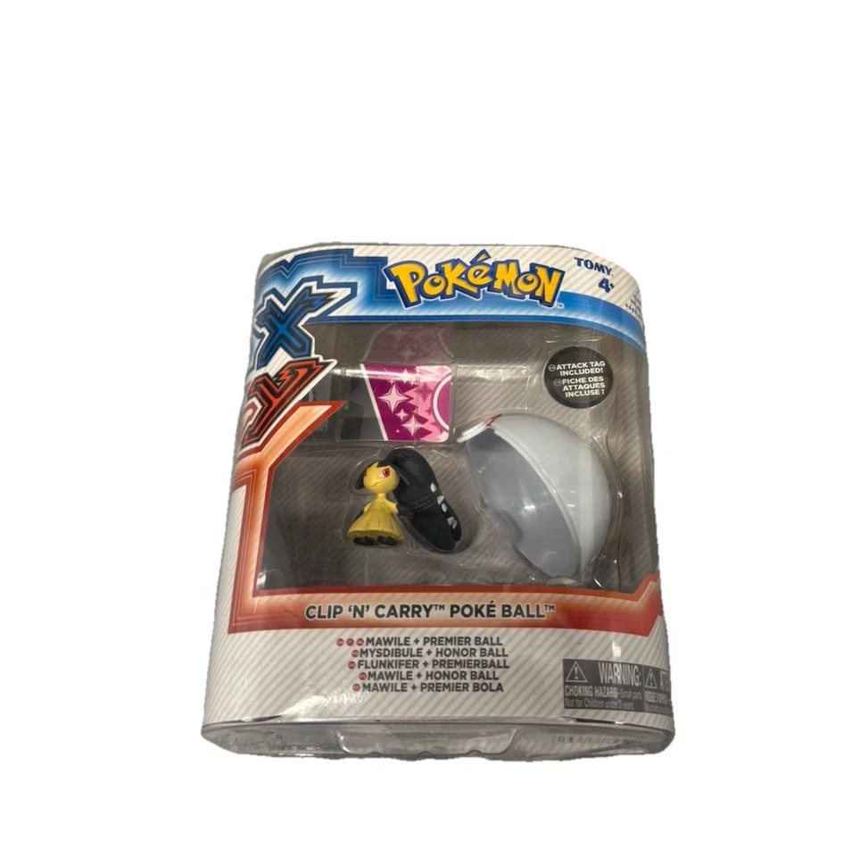 TOMY Pokémon Pokeball Clip N Carry Mawile Poseable Figure NEW In BOX - Image 1 of 2
