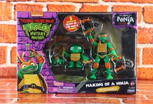 Tartarughe Ninja Mutanti Adolescenti Creazione di un Target Ninja Michelangelo Esclusivo - Foto 1 di 6