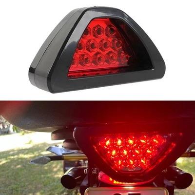 Tail Light Assembly 12V DC Black Shell Super Bright For Pickups Trucks SUVs - Image 1 of 4