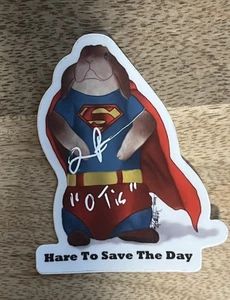 Superman 2025 James Gunn - SIGNED Sticker Exclusive Cast/Crew Gift - Picture 1 of 1