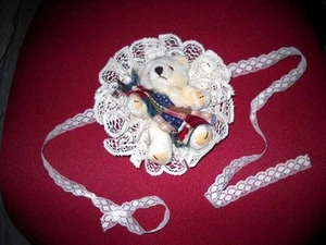 Paar Teddybär Gardinen Raffhalter oder Lampe Dekor - Bild 1 von 1