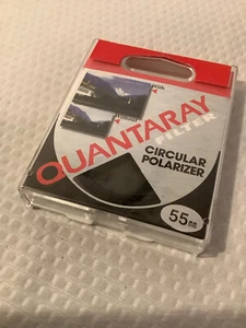 Quantaray 55mm CPL Circular Polarizer Filter Digital Japan Pre-owned Exc Cond - Picture 1 of 6