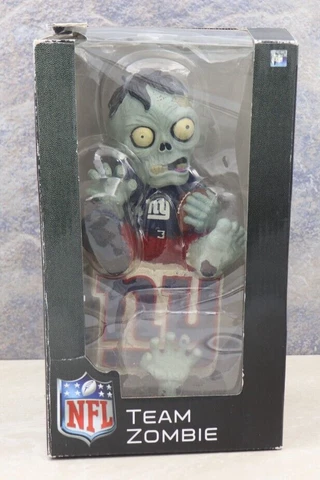 New York Giants NFL Team Zombie NY Football 9”  SITS ON HEADSTONE Cover