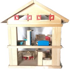 plan toys wooden dollhouse