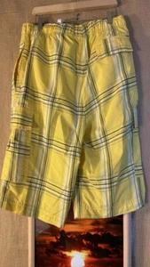 U.S. Polo Assn. men’s multi-color cargo swim trunks w/brief lining size L - Picture 1 of 11
