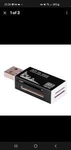 USB 2.0 Memory Card Stick Pro Duo, Micro SD, TF, M2, MMC, SDHC, MS Reader - Picture 1 of 2