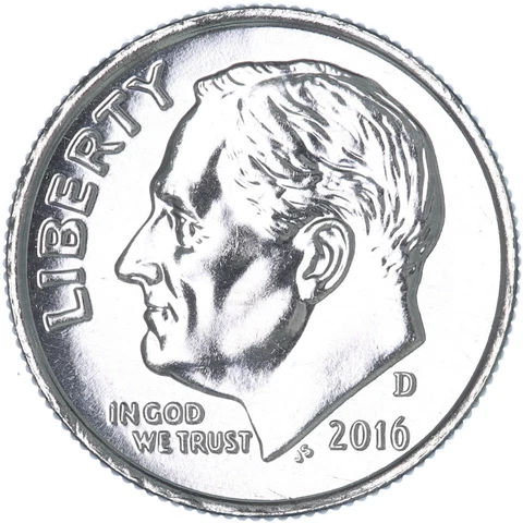 2016 D Roosevelt Dime Choice BU US Coin Cover