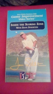 PGA Tour Partners Club - Inside the Scoring Zone w/ Dave Stockton VHS golf video - Picture 1 of 1