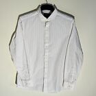 Charles Tyrwhitt Mens Long Sleeve Cotton Button Up Patterned Slim Shirt M
