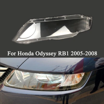 Cubierta de lente de faro transparente izquierda para Honda Odyssey RB1 2005 2006 2007 2008 Foto 1 de 4