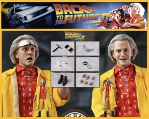 1/6 Doc Brown Figur Zurück in die Zukunft Teil 2 MMS - US-Verkäufer - Vorbestellung - Bild 1 von 14