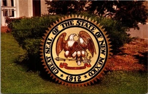 Postcard Great Seal of the State of New Mexico - Picture 1 of 2