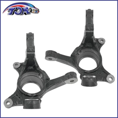 FRONT STEERING KNUCKLE FITS 04-10 SIENNA AWD 04-09 RX330 RX400H RX350 L&R 对 — 第 1/2 张图片