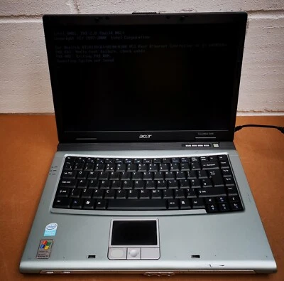 Acer Travel Mate 2420 Personal Computer - Grey - Unit Only (MS2180) *FAULTY*... - Image 1 of 4