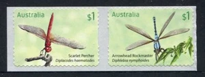 2017 Dragonflies -  Set of 2 P&S Stamps - Picture 1 of 1