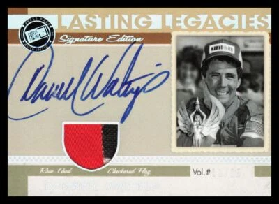 2011 Press Pass Legends Lasting Legacies Memorabilia Gold Darrell Waltrip Auto - Image 1 of 2
