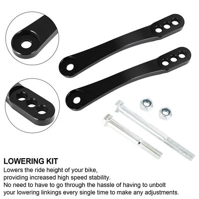 Rear Suspension Lowering Links Kit For KAWASAKI ZX-14R NINJA 2006-22 ZZR 1400 #8 Foto 1 de 4