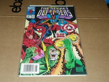 The Secret Defenders #6 - Spider-Man, Captain America, Scarlet Witch-NICE