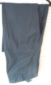 BLAUE GENERATION HERREN KLASSISCHE PASSFORM MARINEBLAU, TAILLE 42"" INSEAM 32"" ARBEITSHOSE MIT ETIKETT - Bild 1 von 5