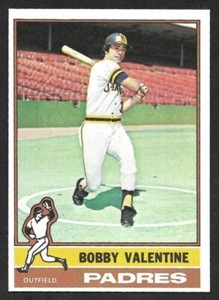 1976 Topps Bobby Valentine San Diego Padres #366