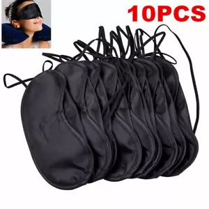 10/50 piezas/Lote de 10/50 máscara para ojos 3D cubierta para dormir con los ojos vendados descanso relajación ayuda para dormir - Imagen 1 de 8