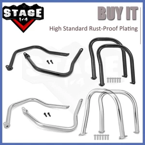 For 2020+ Indian Challenger Front Engine Guard Highway Rear Saddlebag Crash Bars - Picture 1 of 9