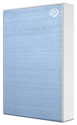 One Touch With Password Protection Usb 3.0 Portable Hard Drive 2Tb Blue - Image 1 of 4