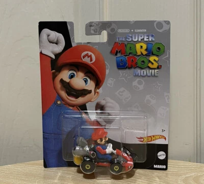 Hot Wheels The Super Mario Bros Película Diecast Coche Juguete NUEVO 2023 Foto 1 de 2
