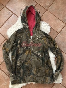 carhartt camo zip moletom com capuz