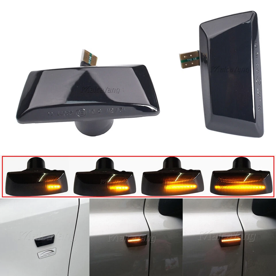 Luz de señalización lateral LED dinámica para Chevrolet Sonic 2012 2013 2014 2015 2016-2018 Foto 1 de 4