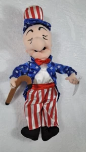 VTG Mr. Magoo Uncle Sam Doll Plush 17" Patriotic July 4th Election NOS 2004 - Picture 1 of 9