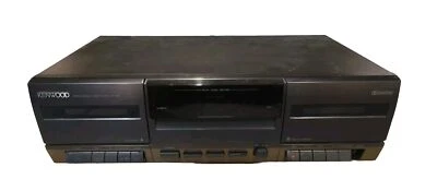 Kenwood CT-201 Estéreo Doble Cassette Deck Reproductor Grabador  Foto 1 de 4