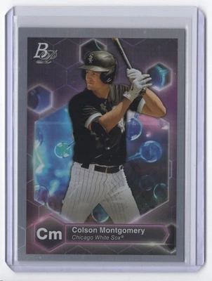 2022 Bowman Platinum Precious Elements Colson Montgomery Chicago White Sox #PE-4 - Image 1 of 2